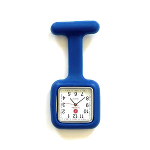 Navy Square Fob Watch