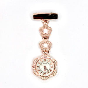 Piccolo Rose Gold nurses fob watch front