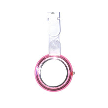 Load image into Gallery viewer, Pink Nurses Fob Watch In Pink Infinity Style (Back)