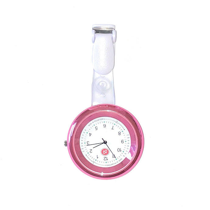 Pink Nurses Watch In Pink Infinity Style (Front)