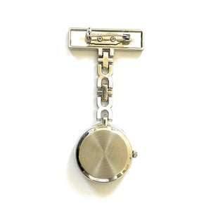 Silver Chainlink Fob Watch