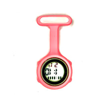 Load image into Gallery viewer, Pink Digital Fob Watch