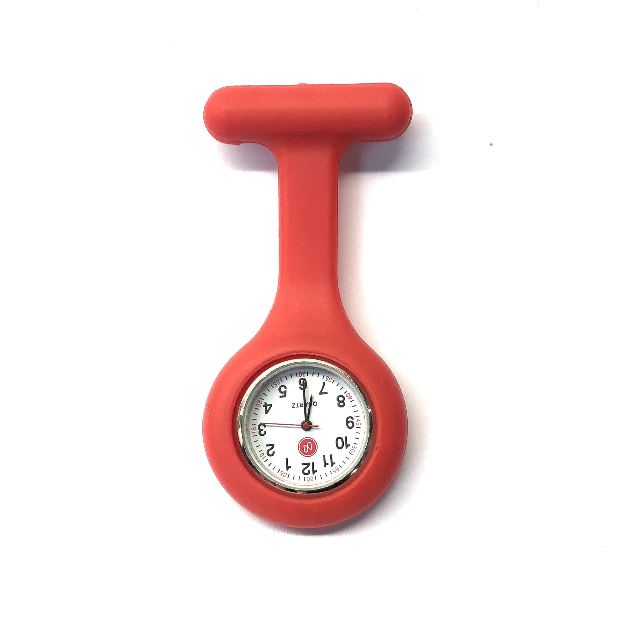 Simply Red Red Silicone Nurse Fob Watch Nursefobs
