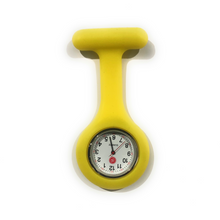 Load image into Gallery viewer, yellow nurse fob watch front